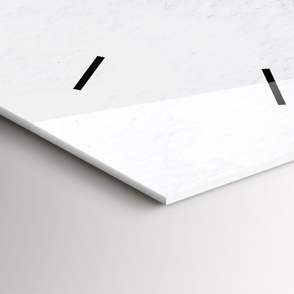 Vertical wall clock Flying birds