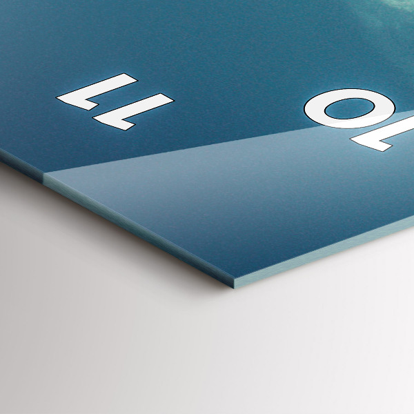 Vertical wall clock Car with surfboard