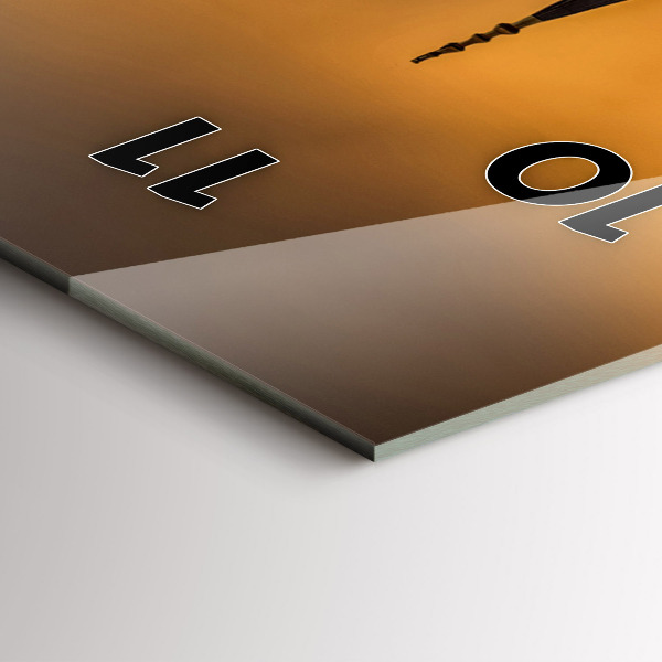 Vertical wall clock Mosque in Istanbul