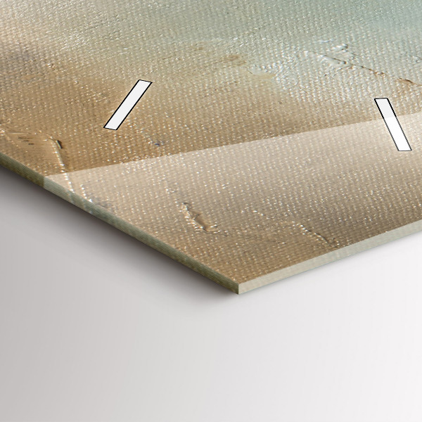 Vertical wall clock Architecture of the city of Paris