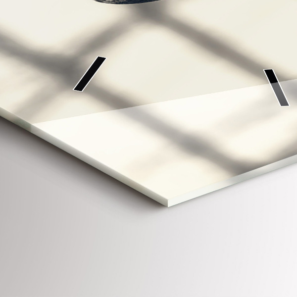 Vertical wall clock Ancient ship