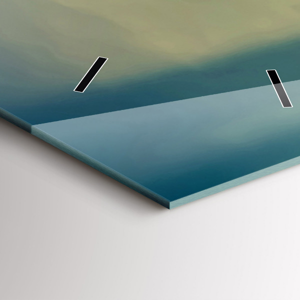 Vertical wall clock Lighthouse on the water