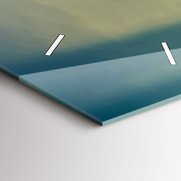 Vertical wall clock Lighthouse on the water