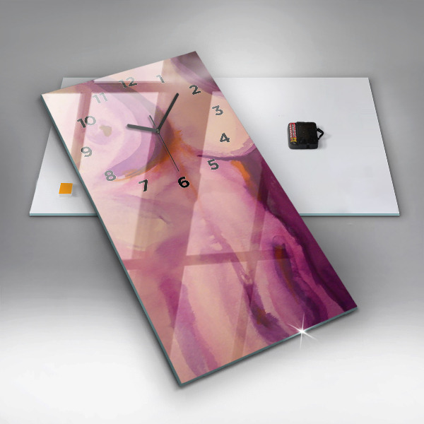 Vertical wall clock Painting Women