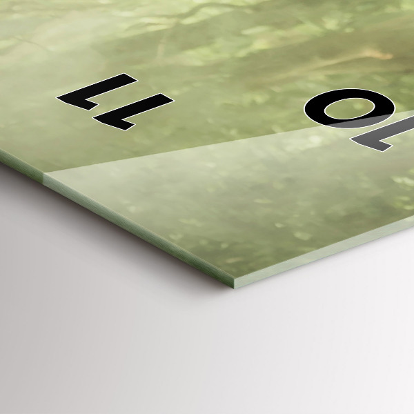 Vertical wall clock Children leading an elephant