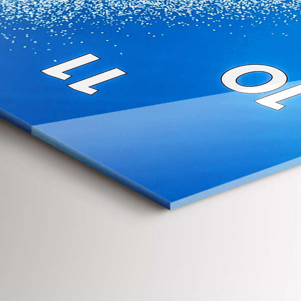 Vertical wall clock Surfing in Hawaii