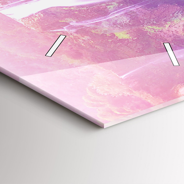 Vertical wall clock Jiulong Waterfall China