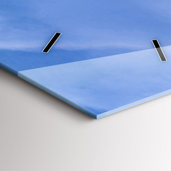 Vertical wall clock Farmer on a tractor