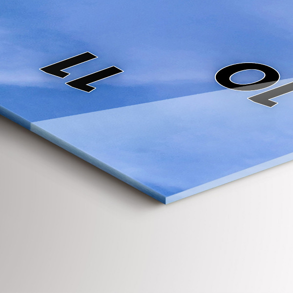 Vertical wall clock Farmer on a tractor