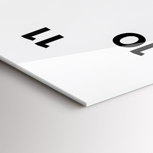 Vertical wall clock Sleeping cat and dog