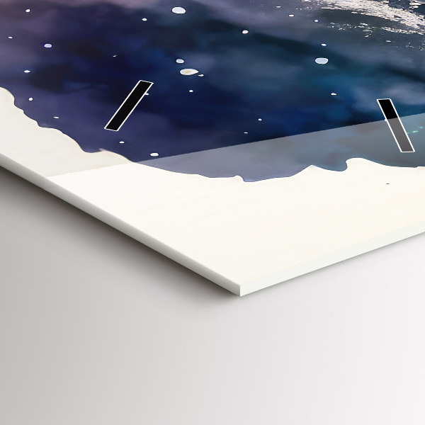 Vertical wall clock Meditation lifestyle