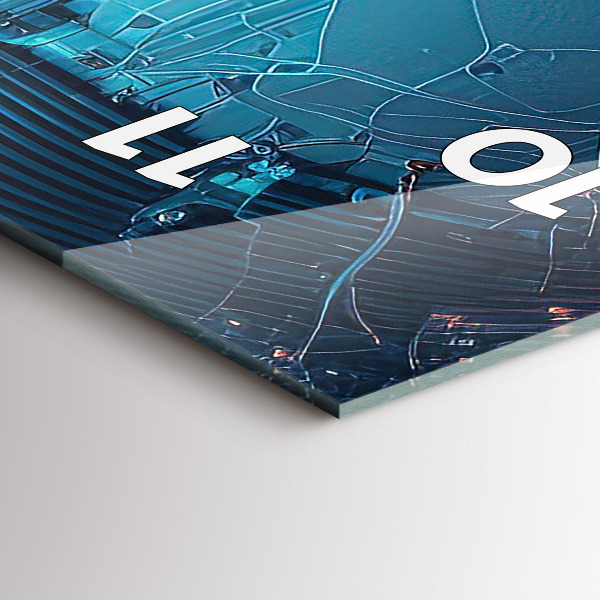 Vertical wall clock Artificial intelligence