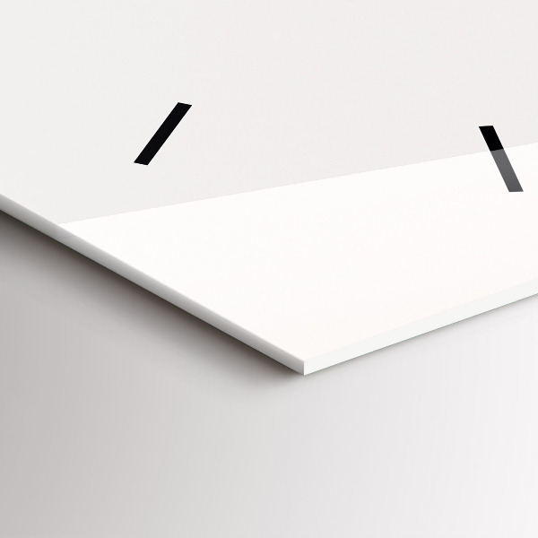 Vertical wall clock Waterfall Landscape Iceland