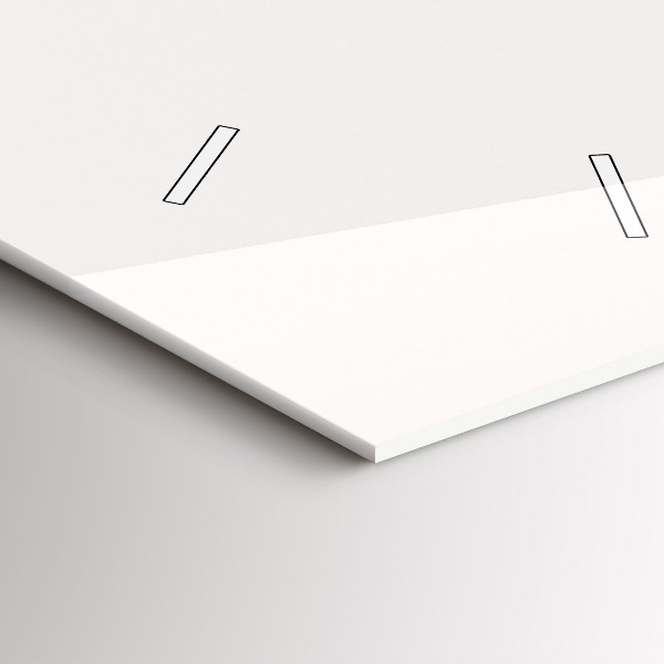 Vertical wall clock Waterfall Landscape Iceland