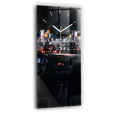 Vertical wall clock Car in Tokyo