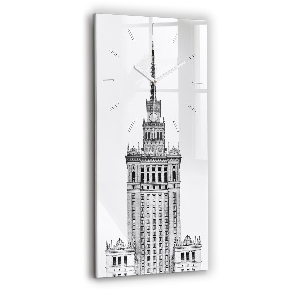 Vertical wall clock Palace of Culture and Science