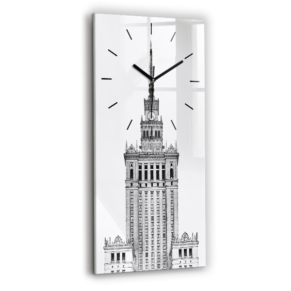 Vertical wall clock Palace of Culture and Science