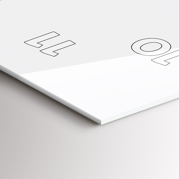 Vertical wall clock Palace of Culture and Science