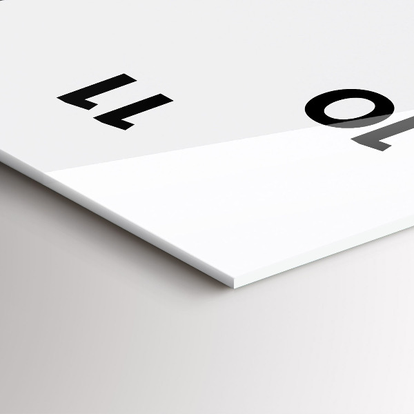 Vertical wall clock Palace of Culture and Science