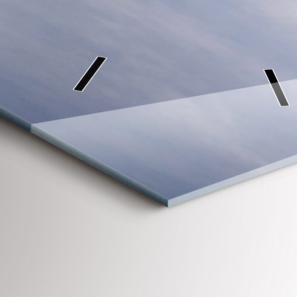 Vertical wall clock Barcelona Surfer