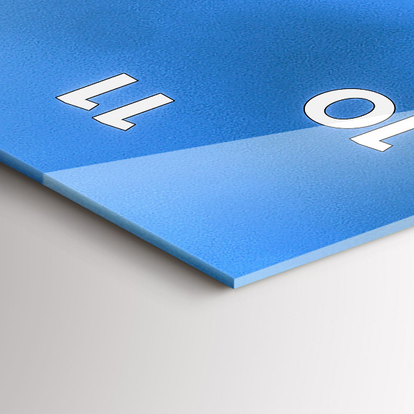 Vertical wall clock Main Market Square in Krakow