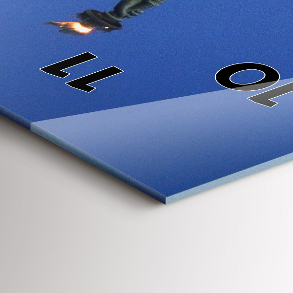 Vertical wall clock Statue of Liberty New York