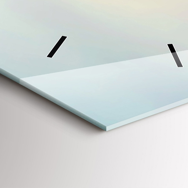 Vertical wall clock Big Ben London panorama