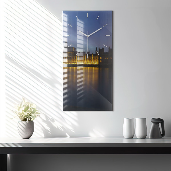 Vertical wall clock Winchester Palace London