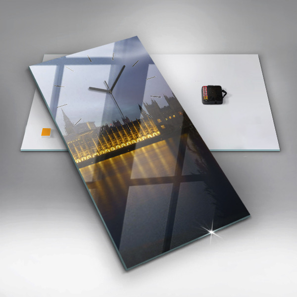 Vertical wall clock Winchester Palace London