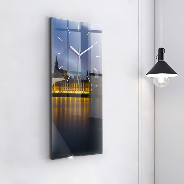 Vertical wall clock Winchester Palace London