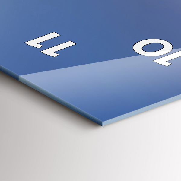 Vertical wall clock Winchester Palace London