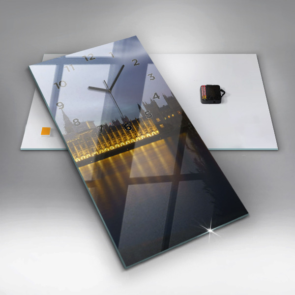 Vertical wall clock Winchester Palace London