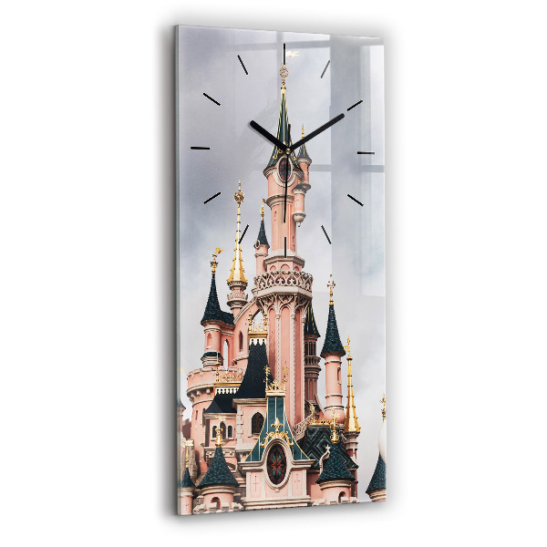 Vertical wall clock Disneyland Paris Castle