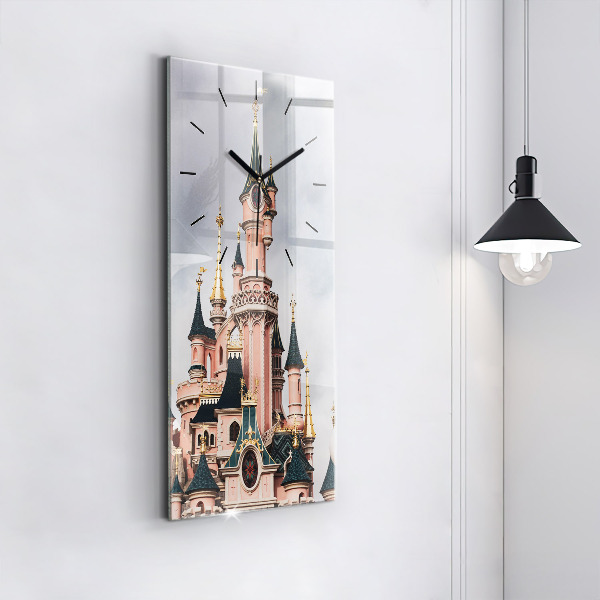 Vertical wall clock Disneyland Paris Castle