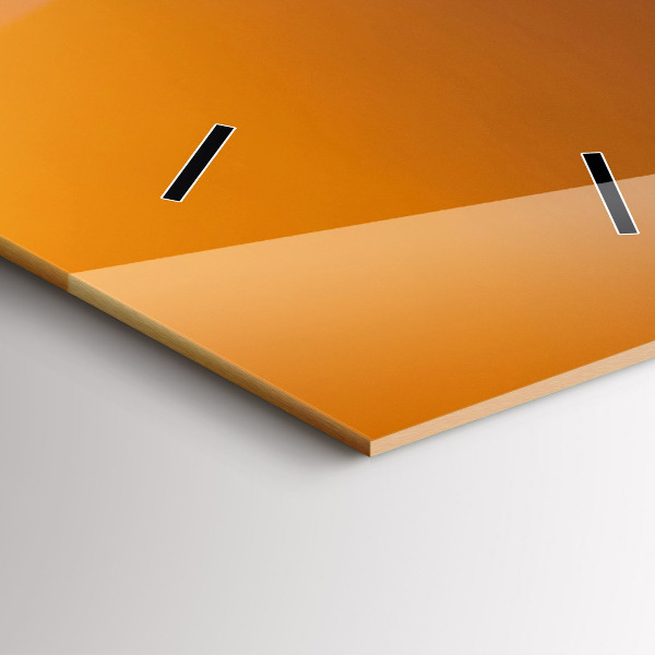 Vertical wall clock Illuminated Eiffel Tower