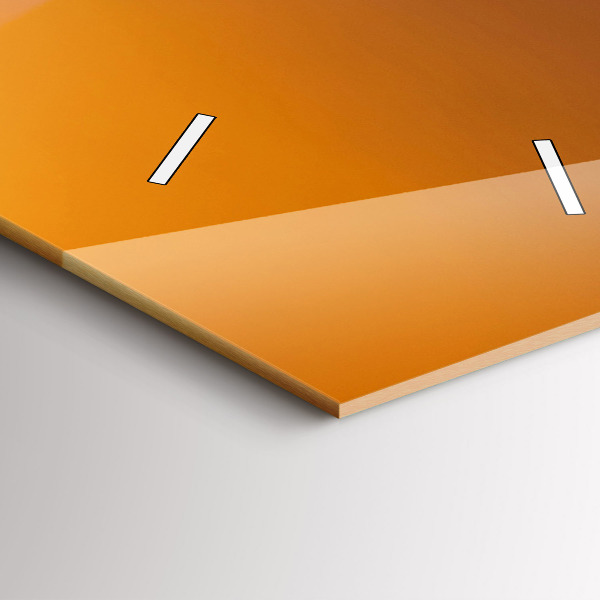 Vertical wall clock Illuminated Eiffel Tower