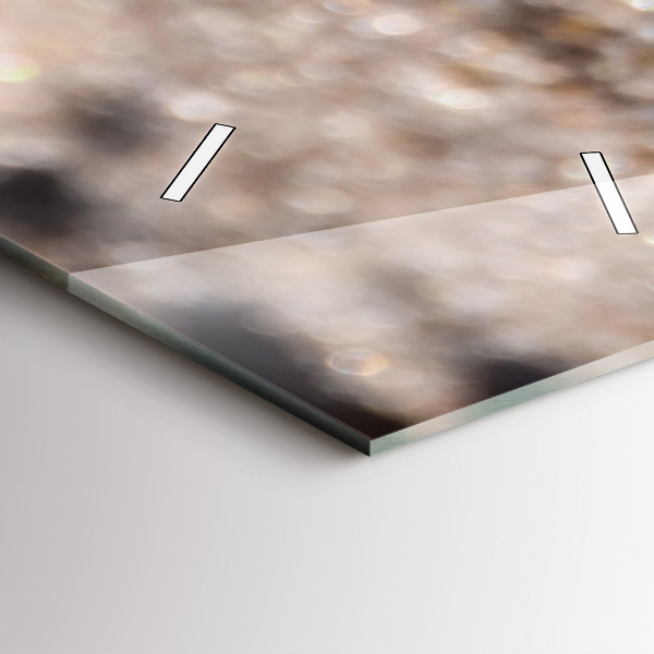 Vertical wall clock Seashells on the beach