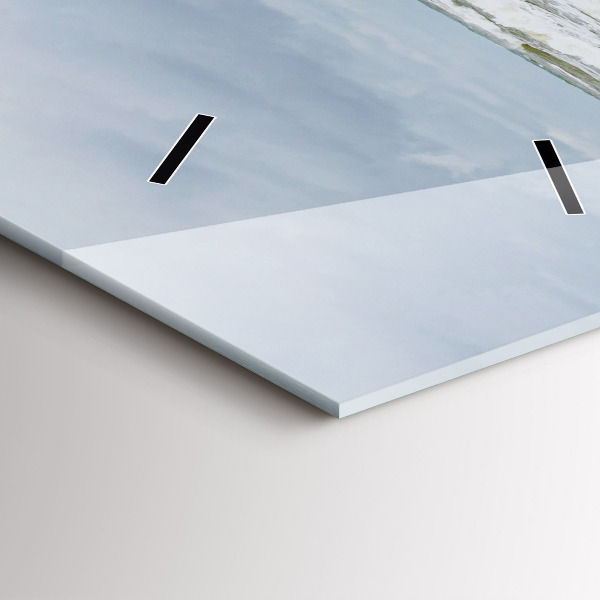 Vertical wall clock A moment with a book