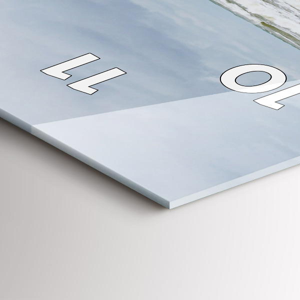 Vertical wall clock A moment with a book