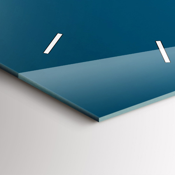 Vertical wall clock The Colosseum in Italy