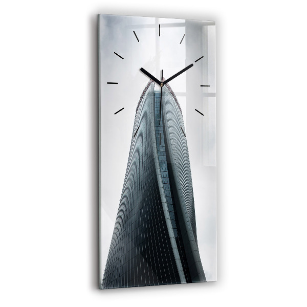 Vertical wall clock Skyscraper in Milan