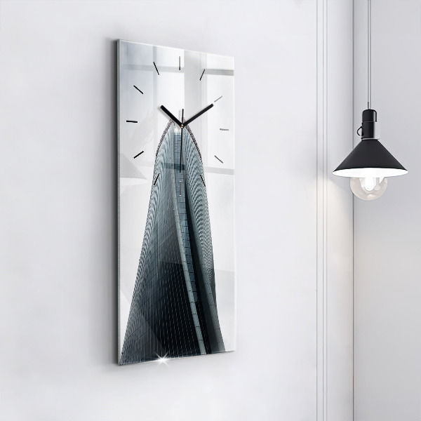 Vertical wall clock Skyscraper in Milan