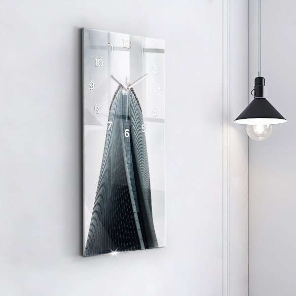 Vertical wall clock Skyscraper in Milan