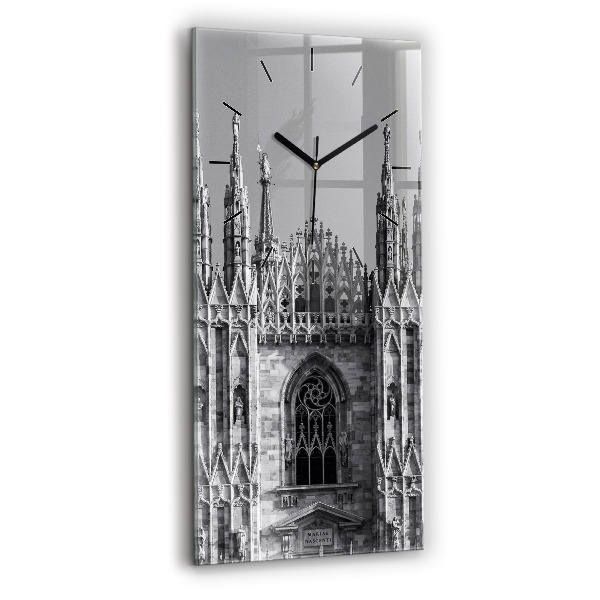 Vertical wall clock Milan Cathedral