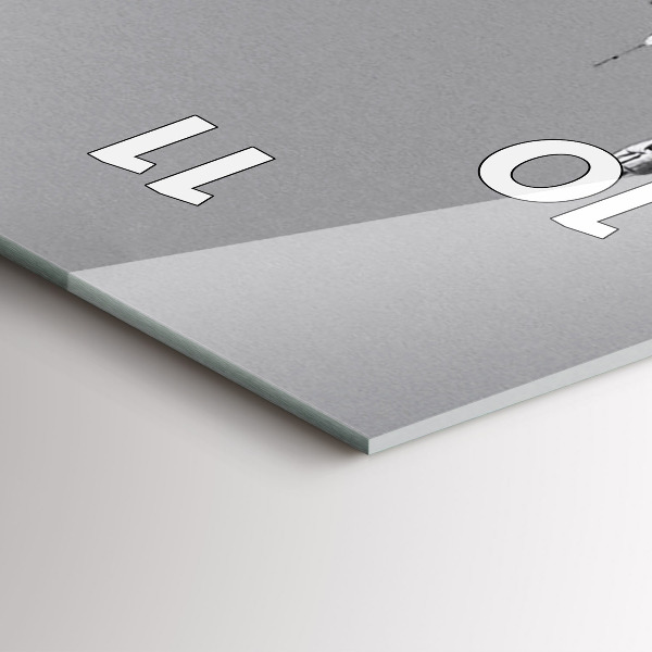 Vertical wall clock Milan Cathedral