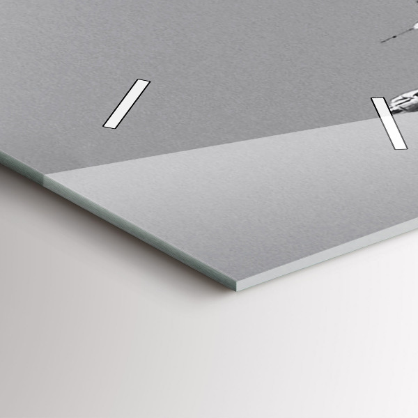 Vertical wall clock Milan Cathedral