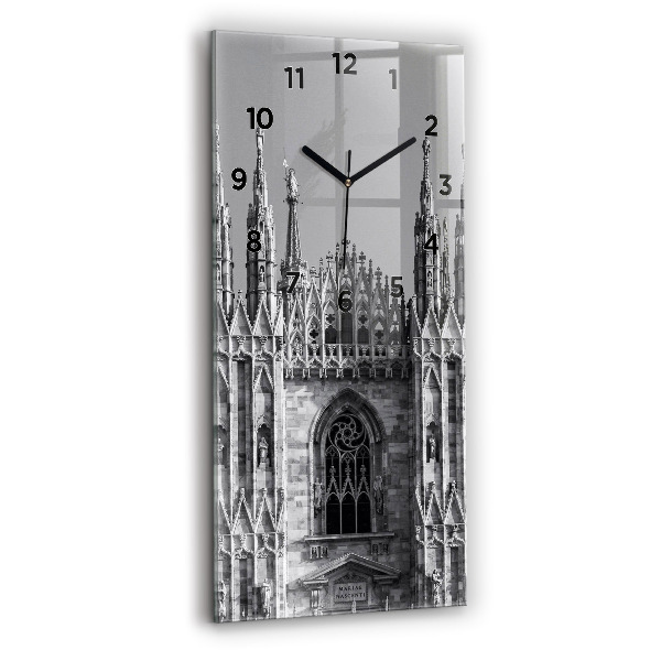 Vertical wall clock Milan Cathedral