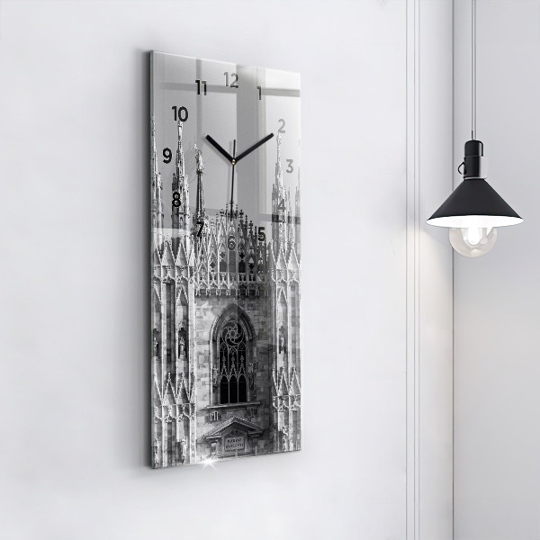 Vertical wall clock Milan Cathedral