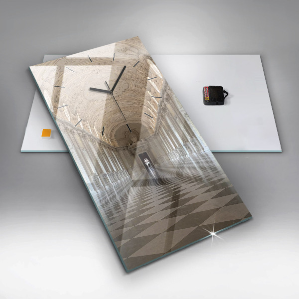 Vertical wall clock La Veneria Reale Museum