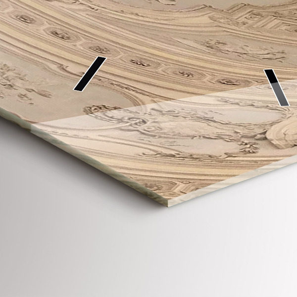 Vertical wall clock La Veneria Reale Museum